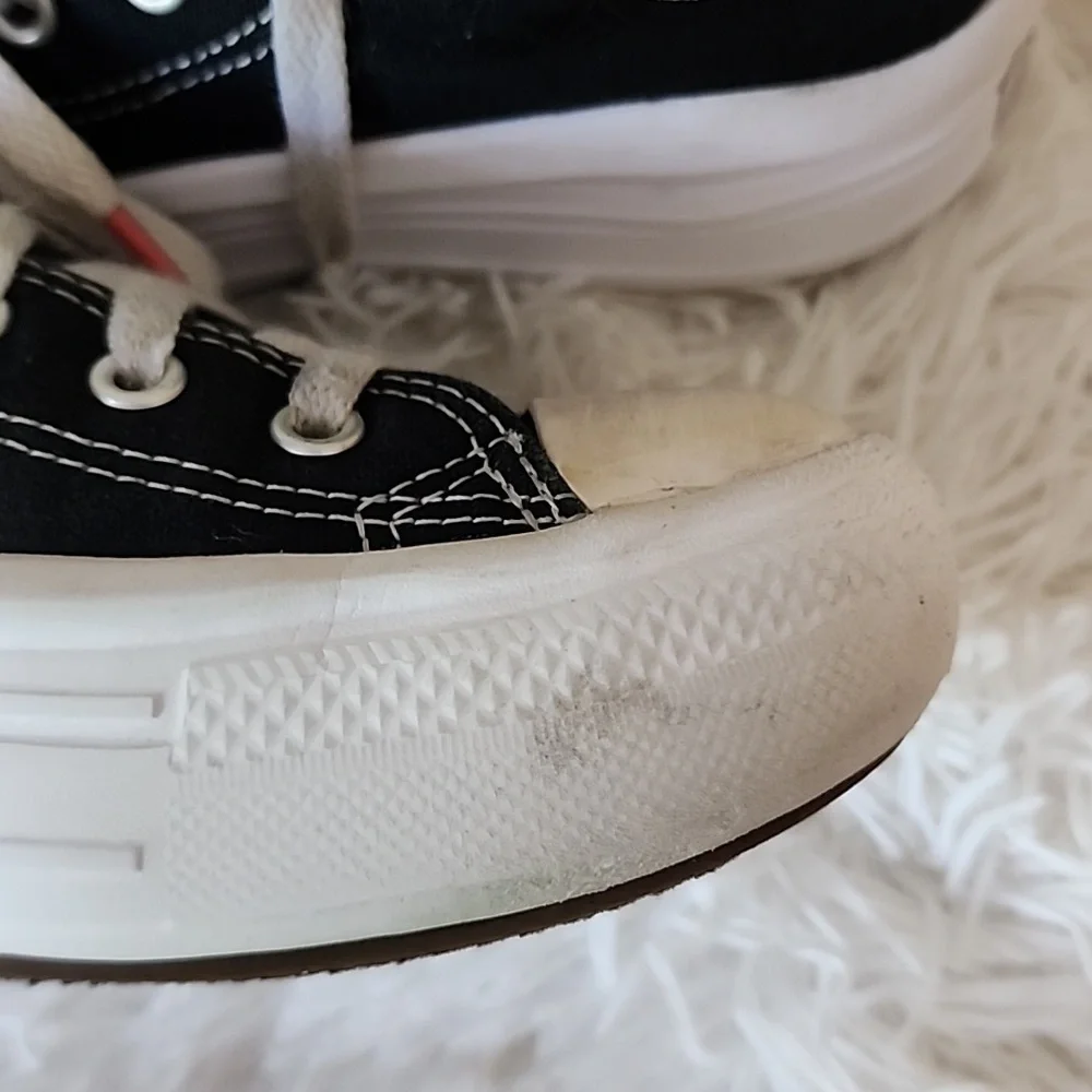 Converse All Star Black High-Top Sneakers with White Laces